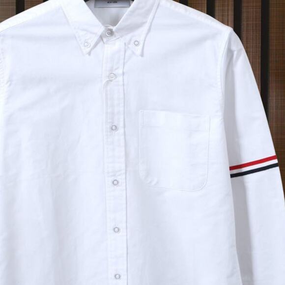 Thom Browne Men's Long Sleeve Shirt - Picture 4 of 5
